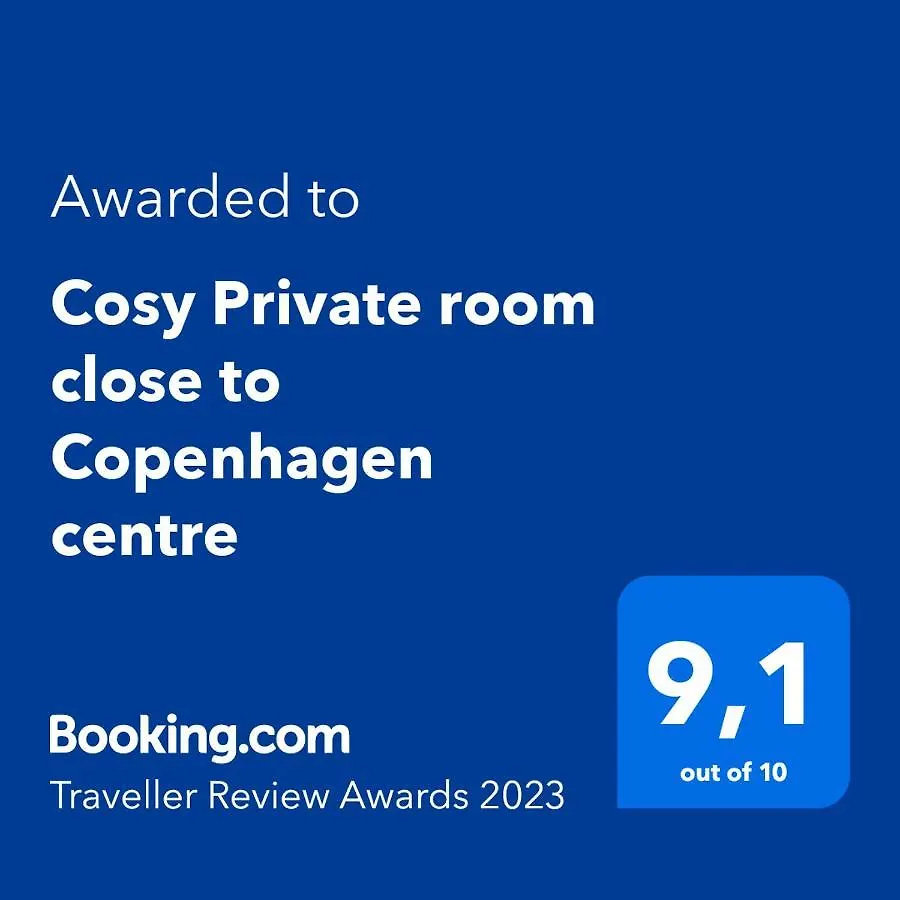 Gasthof Cosy Private Room Close To Copenhagen Centre